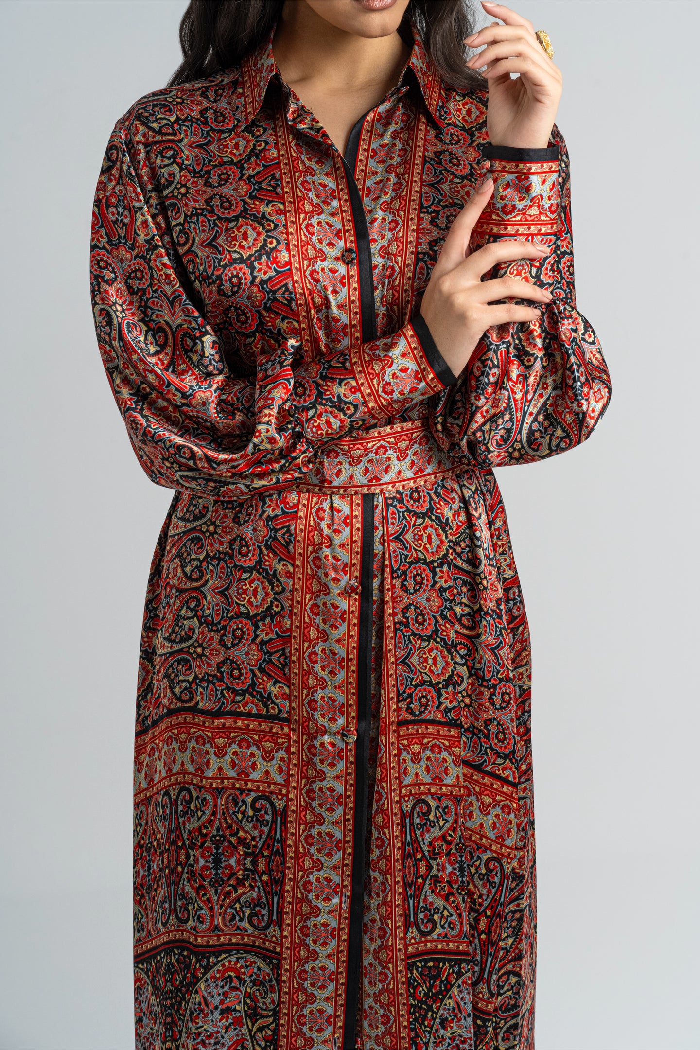 Samarkand - Black Modest Dress